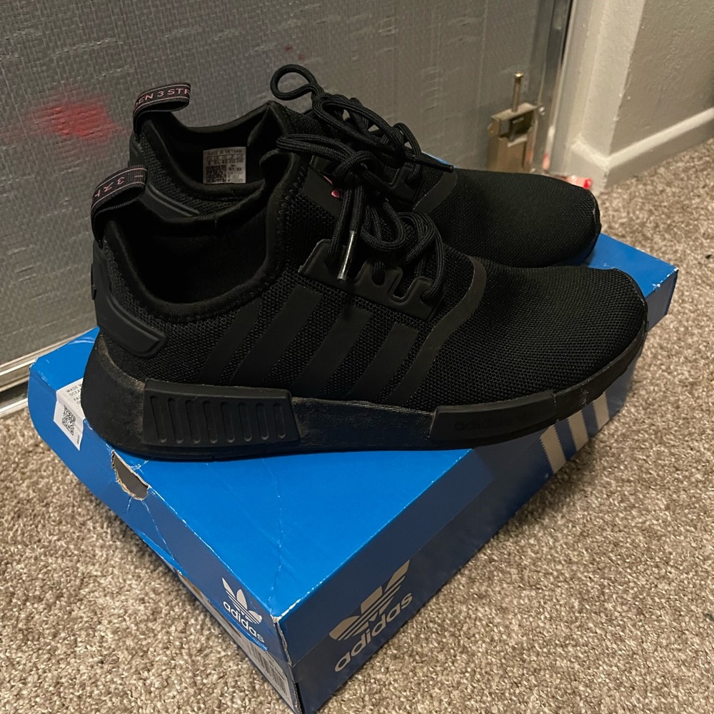 Adidas Black NMD Sneakers Sleek Modern Design